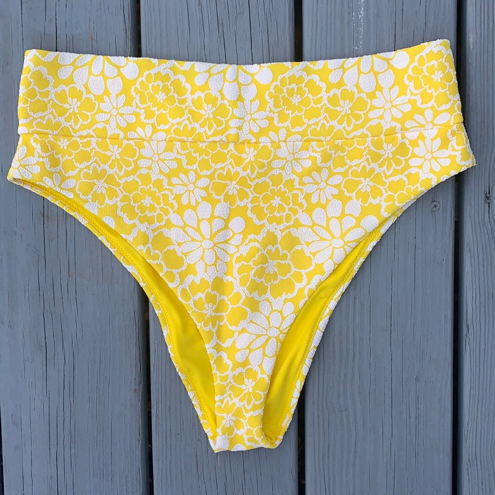 Yellow Aerie Swim Bottoms